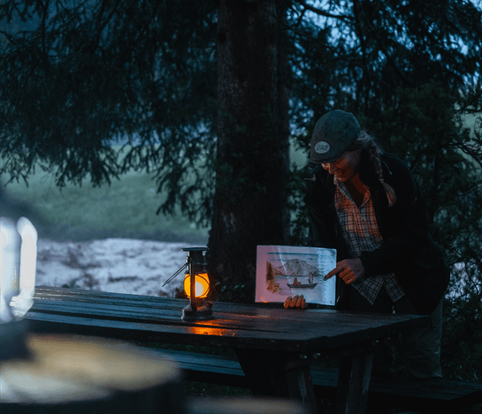 Nachtspaziergang zum hören der Fanes-Legende 2